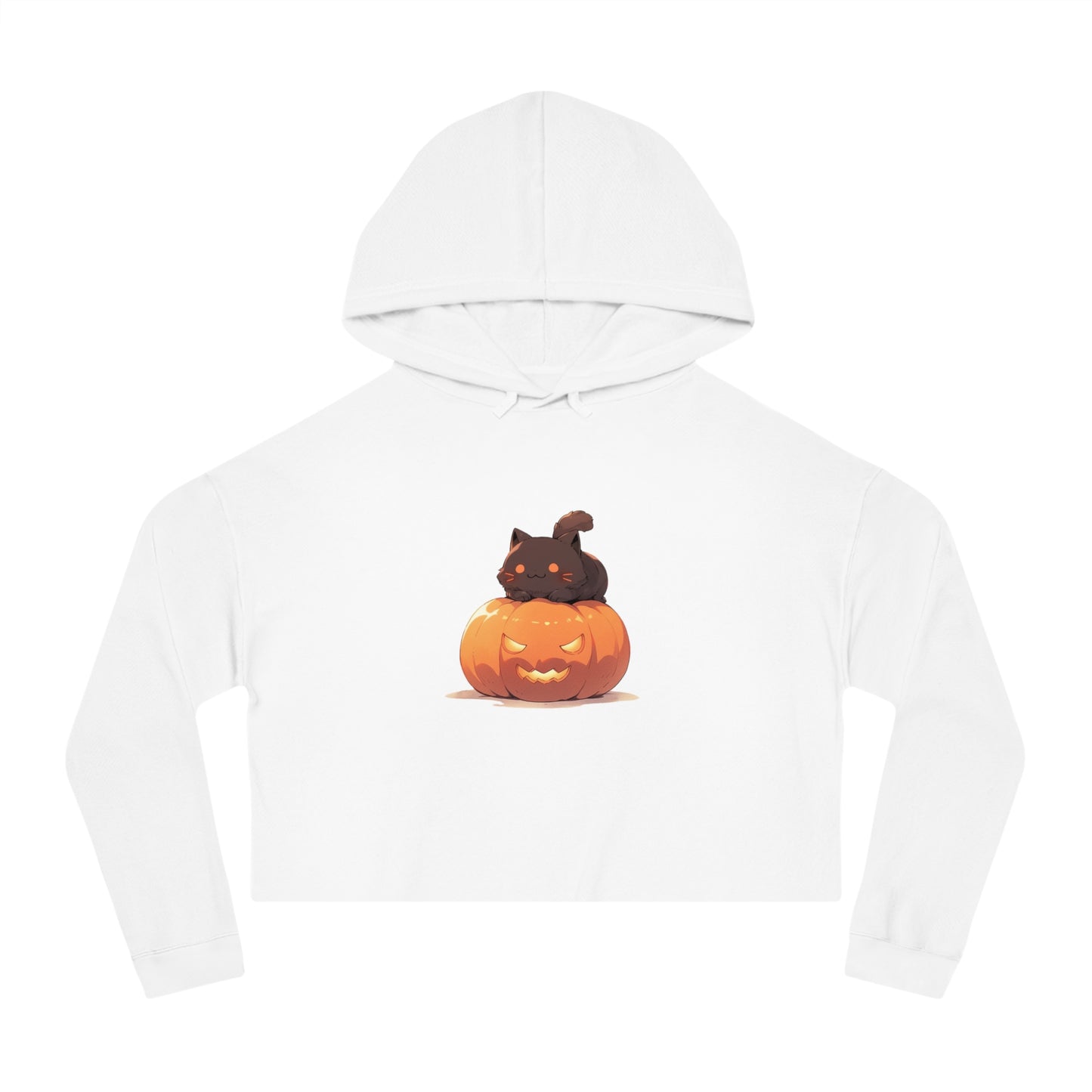 Pumpkin Guardian (Cropped Hoodie)