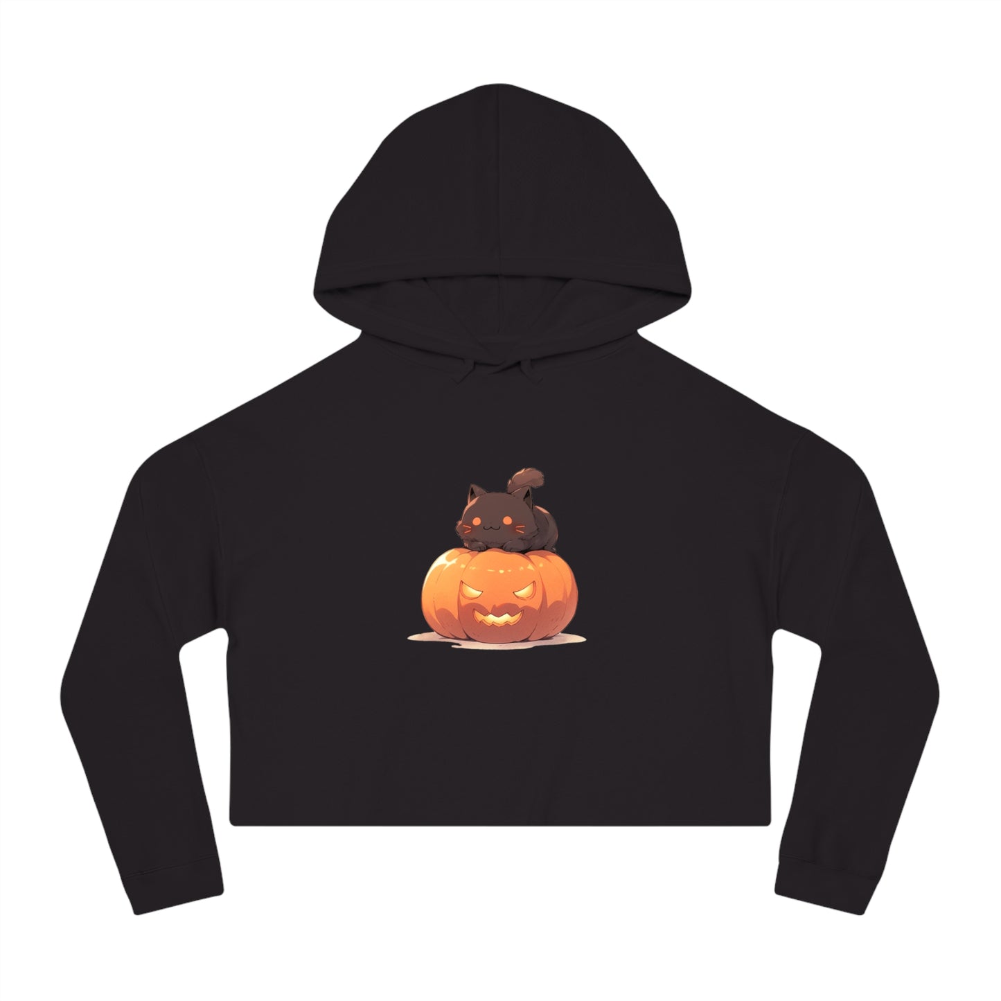 Pumpkin Guardian (Cropped Hoodie)