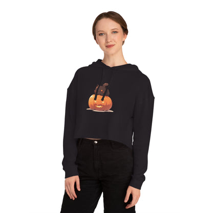 Pumpkin Guardian (Cropped Hoodie)