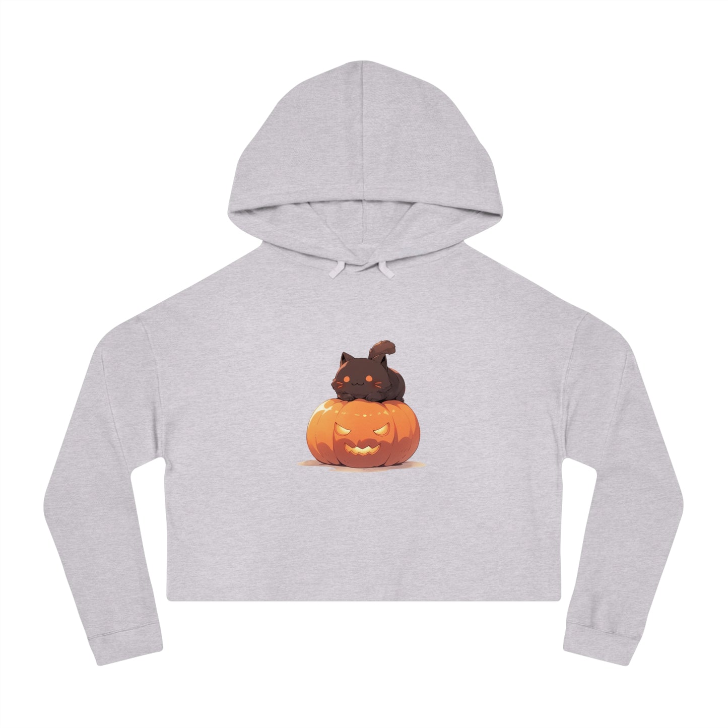 Pumpkin Guardian (Cropped Hoodie)